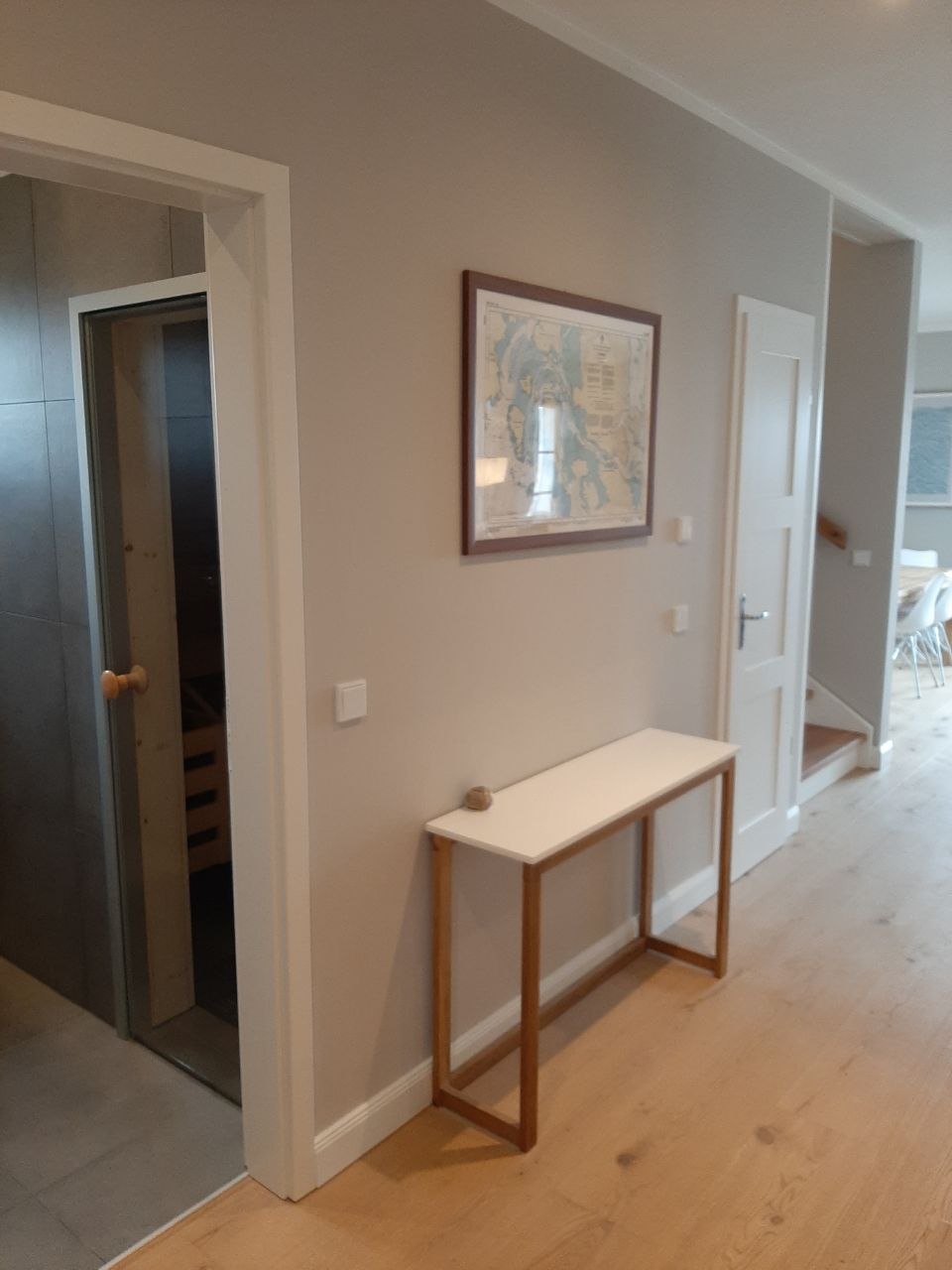 Hauseigene Sauna der Reetlandvilla H21