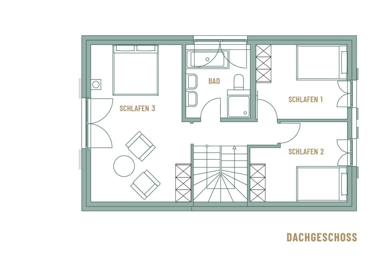 Grundriss Dachgeschoss