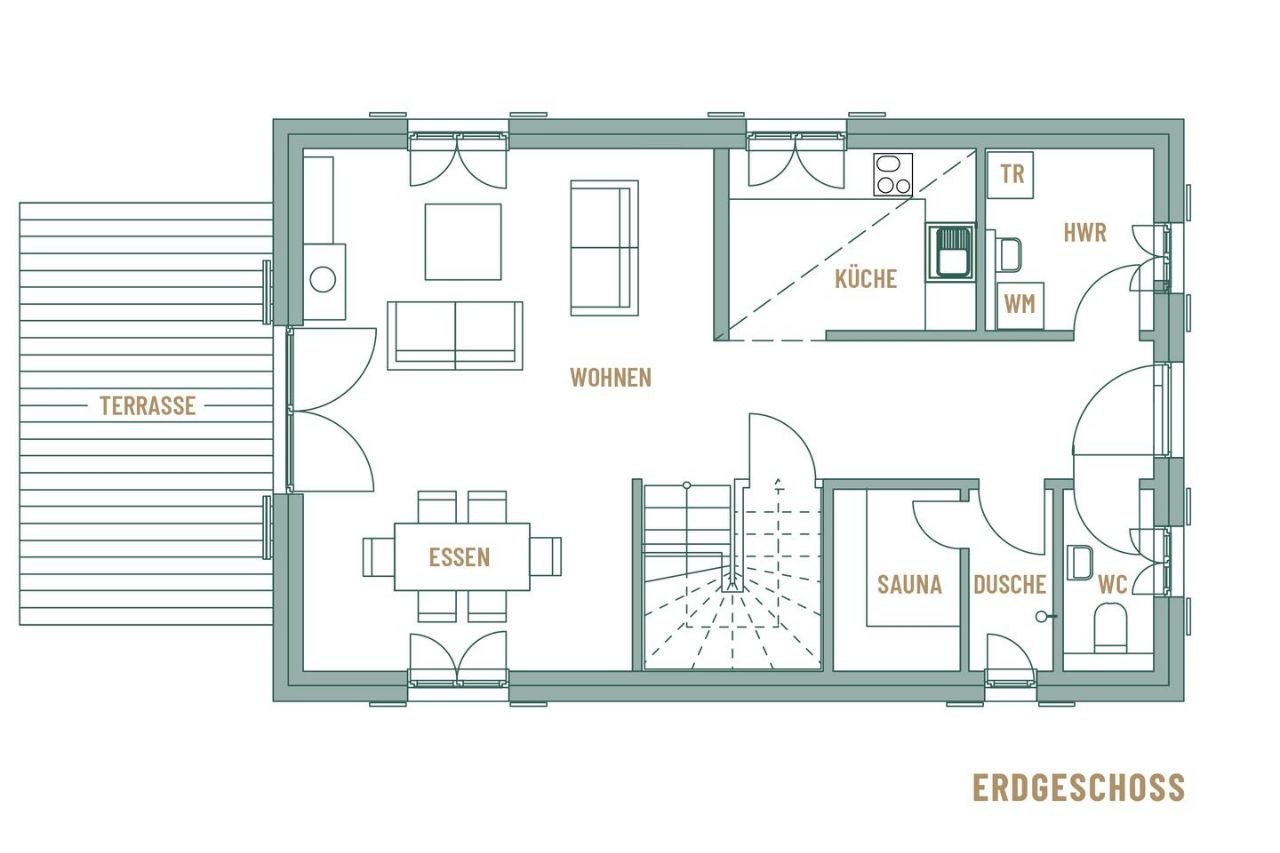 Grundriss Erdgeschoss